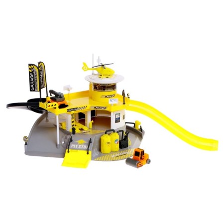 Game set "Structural School", 2 levels, helicopter venue-8