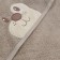 Tainted corner towel, size 80x80 cm