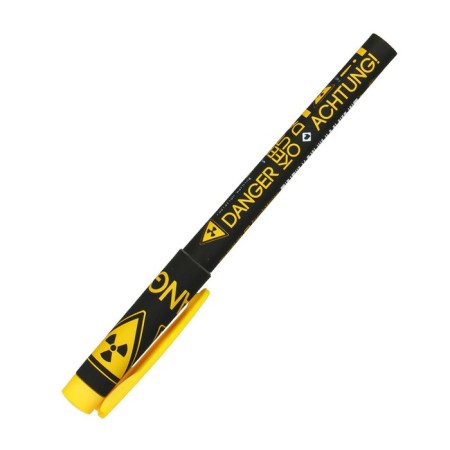 Ballic handle Freshwrite "Danger! Radioactively", 0.7 mm, blue ink-1