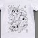 Set for creativity T-shirt-coloring "Unicorn", size 122-128 cm