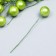 Stamens for flowers "Ball pearl green" d = 1.2 cm 6x1.2x1.2 cm