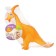 Rubber toy for the bath "Dinosaur: Haddrosaurus, 26 cm, with a squeal, crumb I