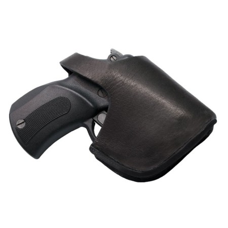 Burnt holster volumetric, under a guard with LCU, leather