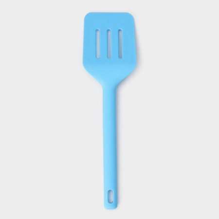 Lum spatula with slots "luxury", 29.5 × 8 × 3 cm, blue color-4