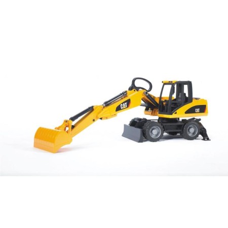 Wheel excavator CAT with dump-1