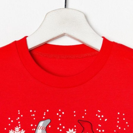 Pajama nursery, red color, height 98 cm-8