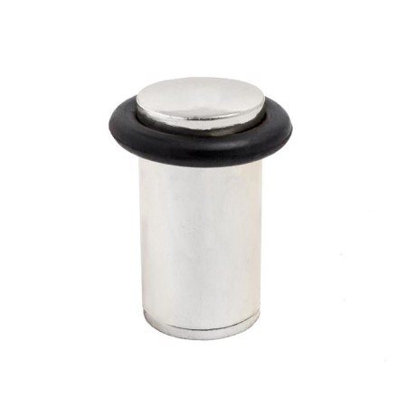 The door limiter "Standard" 588A-1 CP, chromium color, cylinder