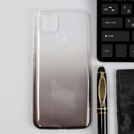 Ibox Crystal case for Xiaomi Redmi 9c, silicone, black gradient