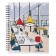 A notebook of 96 sheets in a cage on the crest "Office", a solid cover, glossy lamination, mix