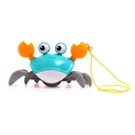 Ranger on the rope "crab", waterfowl, turquoise color-1