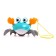 Ranger on the rope "crab", waterfowl, turquoise color