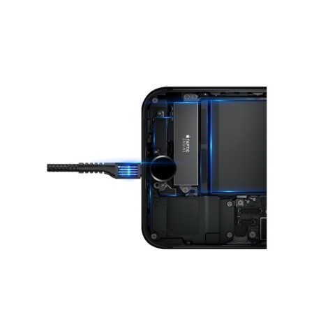 Cable Baseus Fish Eye, Lightning - USB, 2 A, 1 m, black-3