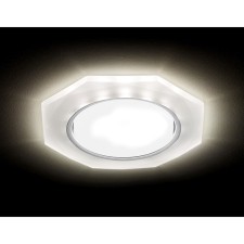 Ambrella Light Lumber built -in LED, G5.3, 3W, white color, D = 85 mm