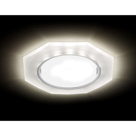 Ambrella Light Lumber built -in LED, G5.3, 3W, white color, D = 85 mm
