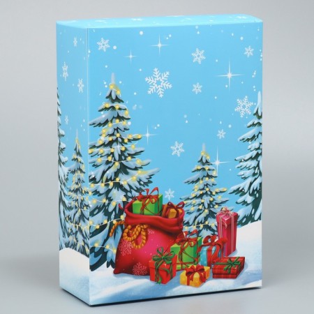 Folding box "Happy New Year", dragon, 16 x 23 x 7.5 cm, new year-2