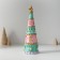 Souvenir Polystone "Fir -tree Fir -shaped with gingerbread" 9x8.5x25 cm