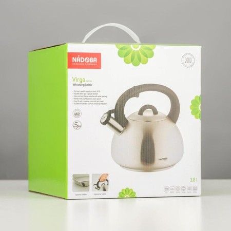 A kettle with a whistle Nadoba Virga, 3.8 l-5