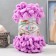 Yarn "Puffy" 100 % micropoliester 9m/100g (378 orchid)