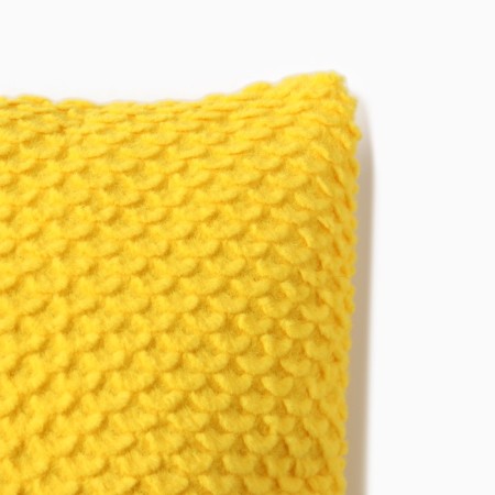 Pillow Ethel "Square" 40*40 cm, central yellow-1