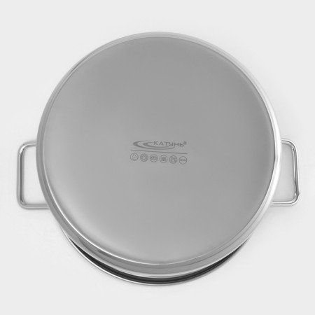 Poster "General catering", 20 l, d = 35 cm, h = 24 cm, metal cover, with a heat distribution layer-3