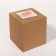 Storage for storage of manicure/cosmetic supplies "Rafael", 9 × 9 × 10 cm, bronze color