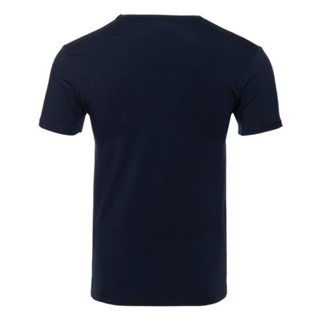 Male T-shirt, size 44, dark blue color-1