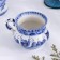 Tea couple "Anemon", Gzhel