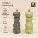 Set of mills for spices SL Home "Olive Grove", 2 pcs, 17 cm, olive color