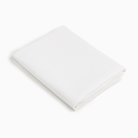 Waffle towel Economy and I 50x90 cm, white, 100% cotton, 200 g/m2-1