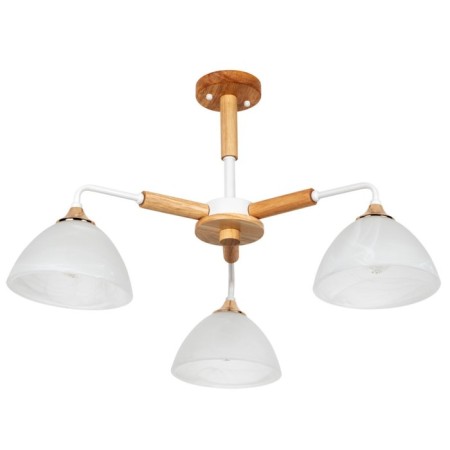 Matthew 38 cm chandelier, D 65 cm, 3x40W E27