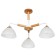 Matthew 38 cm chandelier, D 65 cm, 3x40W E27