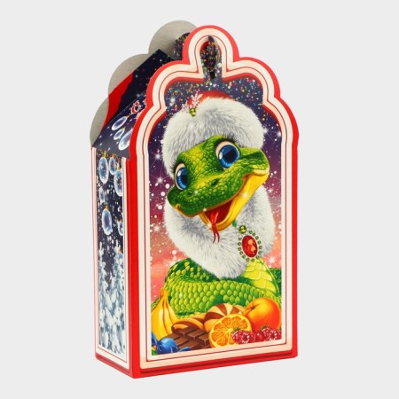 New Year. Gift box New Year's Figure "Tandy" 11.1 x 5.8 x 20.5 cm.-1