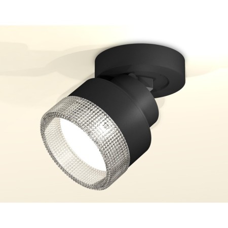 A set of overhead lamp with composite crystal Ambrella Light, Techno, XM8102040, Black Black Sand Color-2