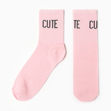 CAFTAN "CUTE" socks p. 36-40 (23-25 ​​cm), pink