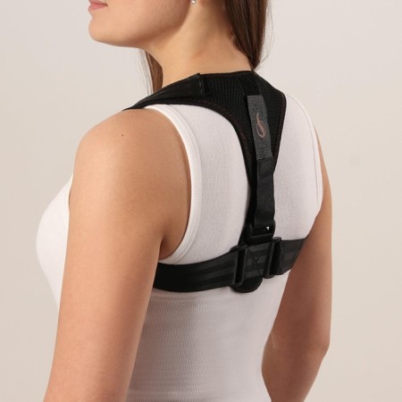 Massner-fixer for posture, Velcro, universal size, black color-4