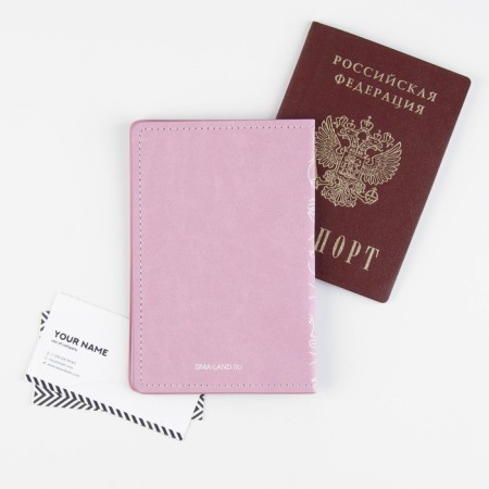Line Girls passport cover, artificial leather-2
