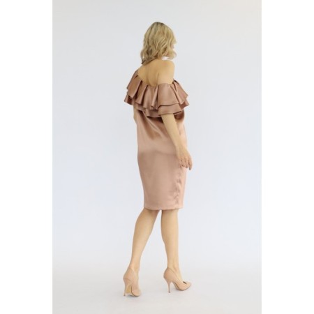 Dress with a stream on one shoulder, size 48-2