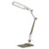 NLED-497-12W-G desktop lamp on the clamp and with the base of gold
