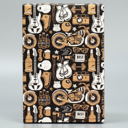 Gift folding box, packaging, “brutality”, 16 x 23 x 7.5 cm-1
