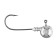 Lucky John Ball jig-heads, 8 g, BN color, 3 pcs.