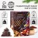 Gift set of New Year's "Happiness in the New Year": tea, coffee