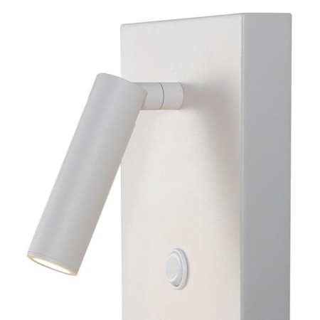 Wall lamp Mantra Zanzibar, LED, 210LM, 3000K, 170x120x200 mm, matte white color-2