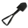 Shovel is tourist, folding, l = 62 cm, saw, metal stalk with a handle, in a case, mix, Greengo