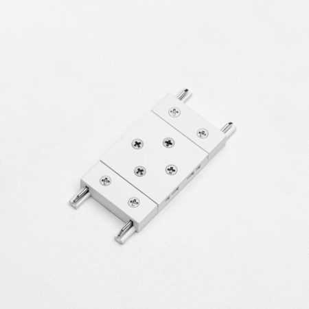 Connector ultra-shaped G-shaped white 3.6x3.6x0.6 cm-2