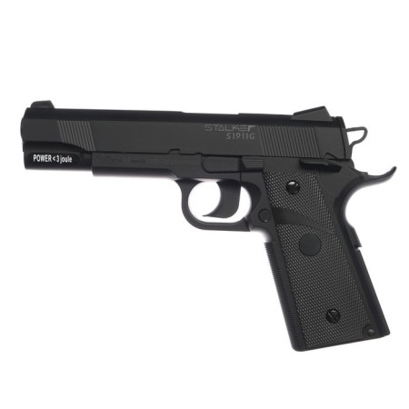Pneumatic pistol Stalker "S1911G" cal. 4.5 mm, 3 j, bldg. plastic, up to 120 m/s-1