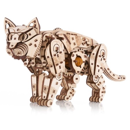 Mechanical team model, wooden designer "Cat (cat)"