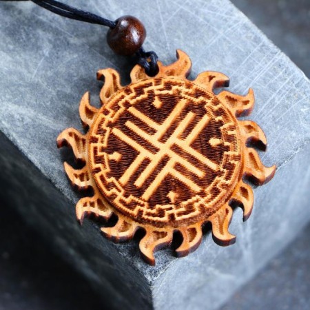 The amulet "traveler" cedar, protects on the road-1