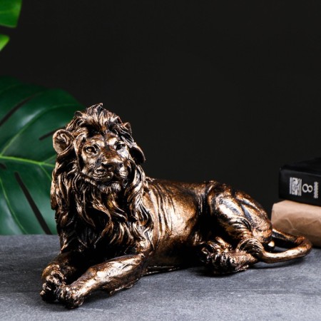 Piggy bank "lion lying small" 20x33x14cm