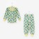 Pajama for a boy, yellow color/cacti, height 98 cm