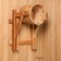Oak pouring device, 15l, stainless hoop